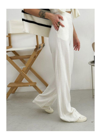 Жіночі в'язані штани джогери з високою посадкою ARTKNIT (ak28421p) Art Knit (334892822)