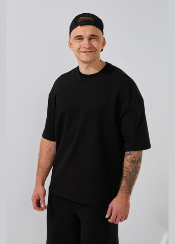 Темно-синяя футболка однотонная мужская mtc02301 shop (2000999153464) LAWA