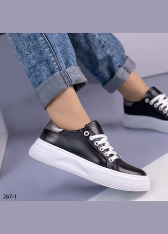 Кроссовки Vakko чёрно-белые демисезоны (323959519)