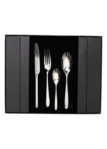 Набор столовых приборов на 6 персон 24 предмета столовый набор приборов Серебристый Jooki (358705923)