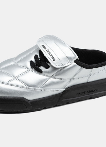 Кроссовки женские New Balance Terrace Mule Silver Black | Нью Баланс Терраса Мюлы серебряные No Brand серебряные демисезоны (334258929)