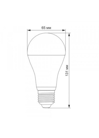 LED лампа A65e 20W E27 4100K Videx (366218319)