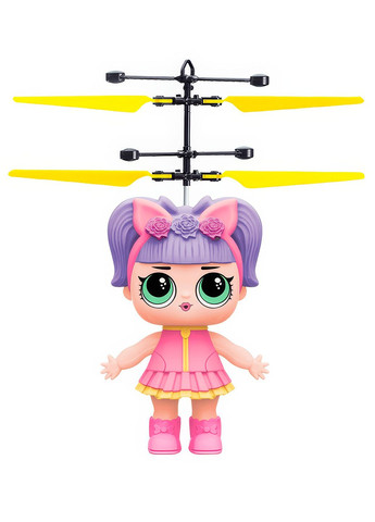 Летающая девочка с сенсорным контролем для детей Fly 20 Pink UFT (316535566)
