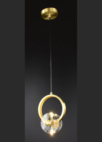 Люстра підвісна на 2 лампочки 26712 Латунь 30-150х15х10 см. Sunnysky (364753233)