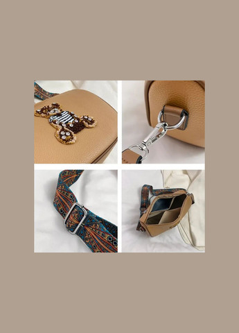 Молодіжний клатч із ведмедиком PTR No Brand (317763451)