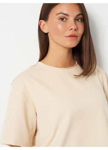 Женская плотная футболка с необработанным краем Malta - (348830638)