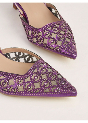 SHEIN Туфли на каблуке фиолетовый з, китай — лето (361341285)