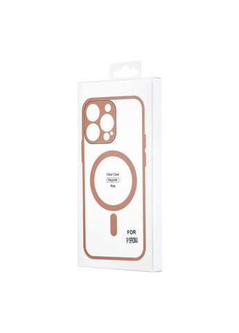 Чехол Color Edge with MagSafe (Protected Camera) Pink Case iPhone 15 Pro Max (322701590)