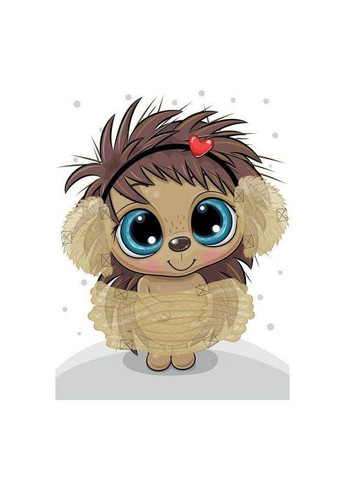 Дитячий набір творчості Об'ємні аплікації "Звірятка-модники" 1505003 Ranok Creative (316519141)