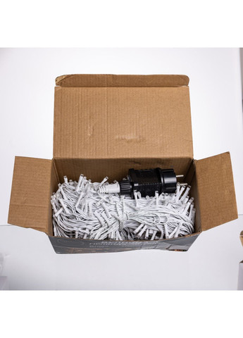 Гирлянда Нить уличная 500 LED 50 м белая, синий No Brand (369144598)