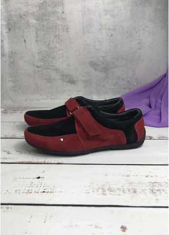 Туфлі мокасини дитячі для хлопчиків Червоно-чорний (966) Jordan (373119173)