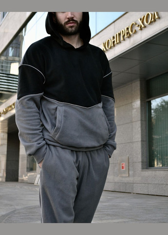 Костюм мужской с толстовкой и светоотражающим кантом Seventy.Eight (302879419)