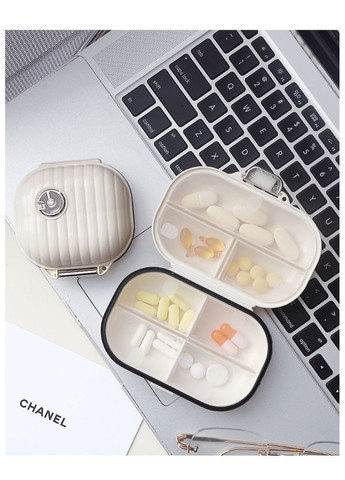 Органайзер для таблеток - таблетниця Retro Style, розмір L No Brand (337347234)