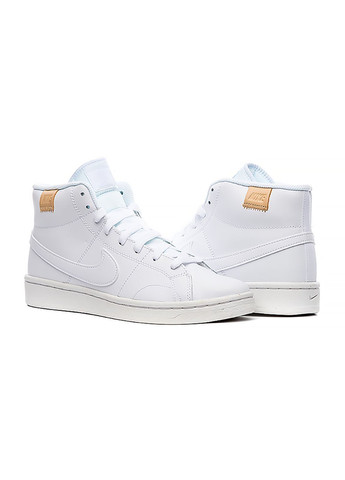 Женские Кроссовки COURT ROYALE 2 MID Белый Nike белые демисезоны (333955595)
