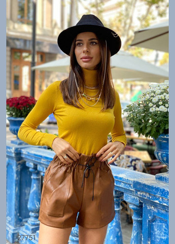 Шорты из искусственной кожи Liton (316220698)