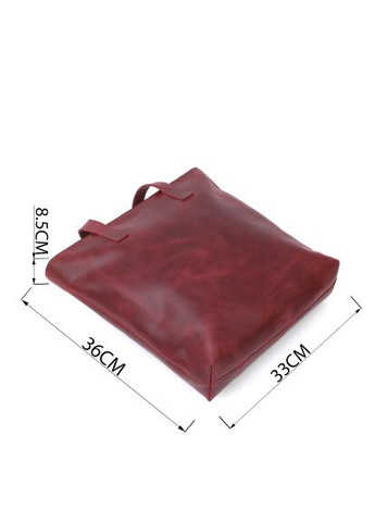 Сумка (16350) Shvigel Вінтажна шопер Бордова (364661027)