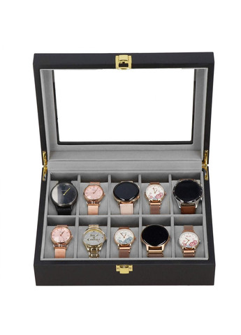 Скринька (органайзер) для зберігання годинників 26.5 x 20 x 8 см HA1066 Springos (290663793)
