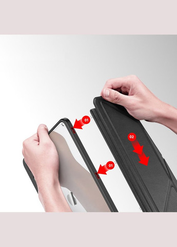 Чехол книга Magi Series для Apple iPad Air 4/5 10.9" Black Dux Ducis (324234496)