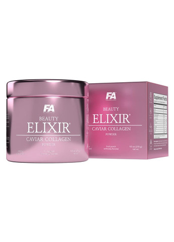 Колаген Beauty Elixir Caviar Collagen 270 g (Fruit Punch) Fitness Authority (295262350)
