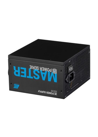 Блок питания 24pin(20+4), 1xCPU 8pin(4+4), 3xMolex, 5xSATA, (2EMP650-120APFC) 2E MASTER POWER (650W), >80, 80+ White, 120mm, 1xMB (295930028)