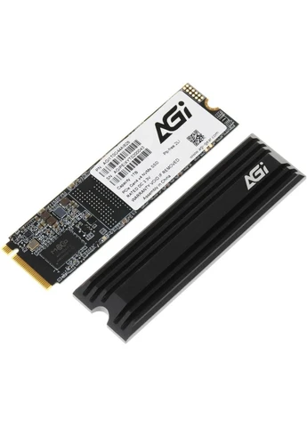 SSD 1Tb AI828 M.2 2280 PCIe Gen 4x4 NVMe 1.4 3D NAND, Retail AGI (386040704)