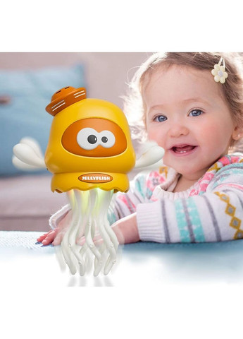 Набір іграшок Dancing Octopus Танцюючий Восьминіг 11 см Жовтий 3 шт (2104618772) No Brand (367056638)