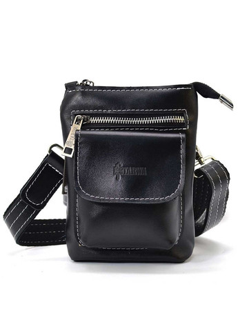 Мужская кожаная сумка через плечо 17х14х5,5 см TARWA (315872450)