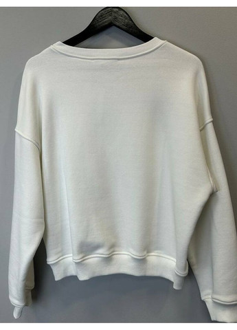 Белый женский свитшот с принтом «облако» mkks5788 KAPTSOVA (366017818)