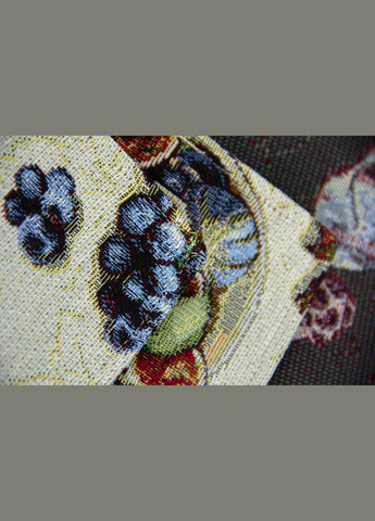 Скатерть гобеленовая нарядная для квадратного и прямоугольного стола Виноградная лоза. 100х100 Maystat (305390242)