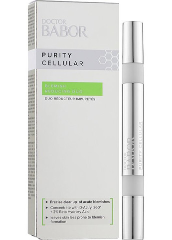 Doctor Purity Cellular Blemish Reducing Duo - SOS-дует проти акне 4ml (930764-34206) Babor (368629868)