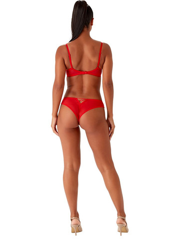 Красный балконет бюстгальтер 19705fie Gossard с косточками эластан, полиэстер, полиамид