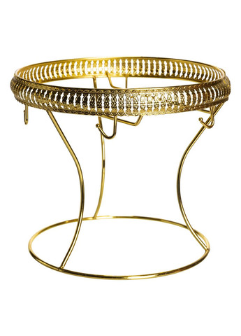 Суповий сервіз на 6 персон супниця 2 (л) на підставці з бульйонницями 400 (мл) тарілки для супу Білий із золотом FM-A23-2 Yiwu (370973969)