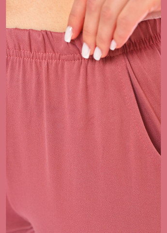 Бриджі жіночі напівбатальні рожевого кольору Let's Shop (327215340)