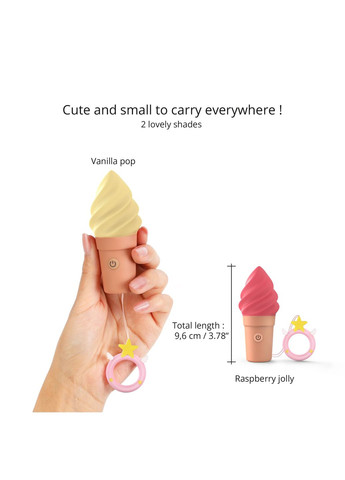 Вибраторморозиво CAND'ICE — VANILLA POP - CherryLove Love To Love (283251275)