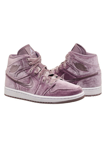 Кросівки жіночі Air 1 Mid Se (DQ8397-500) Jordan фіолетові демісезони (370780394)