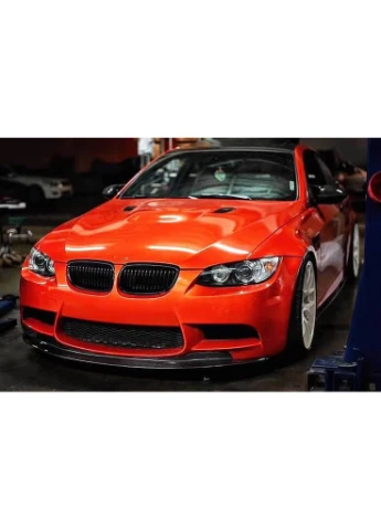 Накладка на передній бампер Lip Hamman-Style V1 (для, Карбон) для BMW 3 серія E92/E93 2006-2013 рр M3 (392188110)