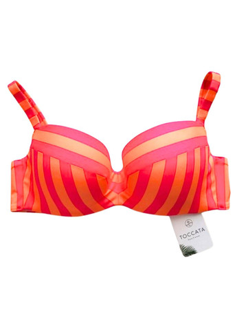 Помаранчевий купальник помаранчевий в смужку angela bsg - 030 Toccata