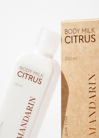 Молочко для тела натуральное Цитрус 250 мл White Mandarin (335859508)