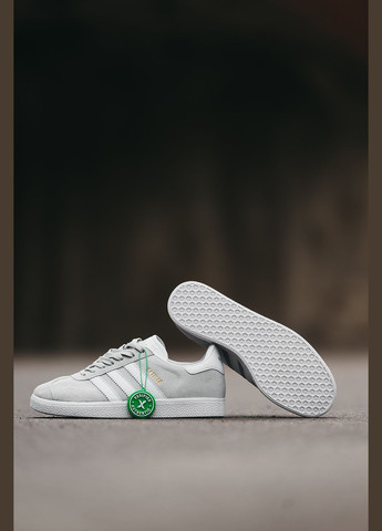 Кросівки жіночі і чоловічі Adidas Gazelle grey | Адідас Газель сірі No Brand сірі демісезони (315761813)