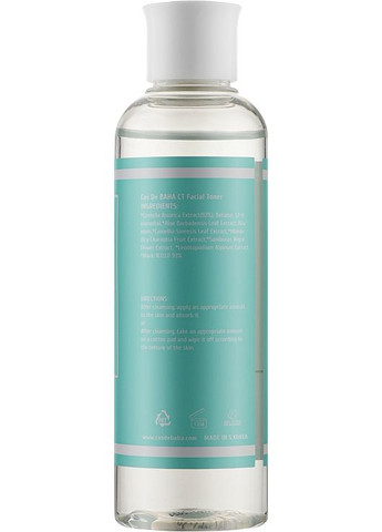 Тонер для лица с центелой Centella Facial Toner 200ml (1017131-29044) Cos De Baha (368627477)