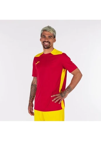 Красная футболка красно-желтая 101822.609 Joma CHAMPION VI