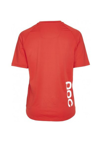 Красная всесезон футболка essential mtb womens tee POC