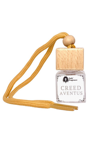 Автодиффузор/Автопарфюм Creed Aventus GOLD. Ароматизатор в авто на зеркало заднего вида Gods’ Fragrance (344573327)