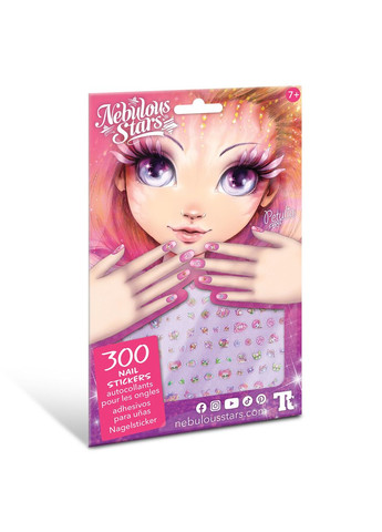 Набор наклеек на ногти – Боди-арт: Звездная красота. Nebulous Stars (370034523)