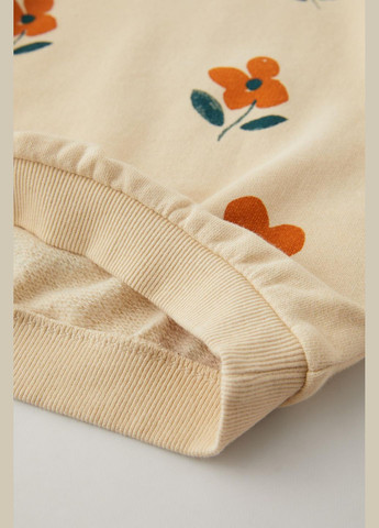 Zara світшот дитячий 5643/519 116 см бежевий бежевий