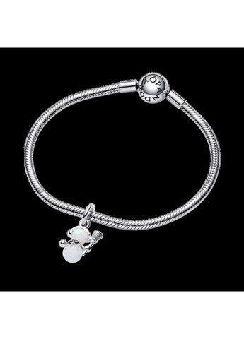 Срібний шарм Пандора "Опаловий сніговик" 792981C01 Kabluchka (355344593)