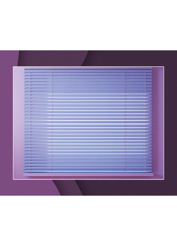 Фон для съемки виниловый, фиолетовая стена с жалюзи и светлый мраморный пол, современный интерьер 140×210 см, №57158 PhotoVinyl (354717826)