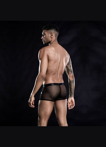 Мужские эротические сетчатые трусы с ремнями, One Size Black JSY (369948620)