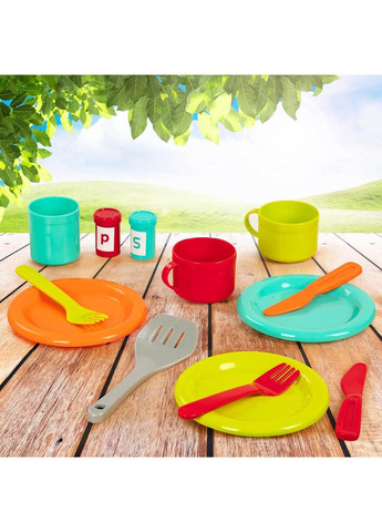 Игровой набор "Кухня Делюкс" (71 эл) Deluxe Kitchen Playset Battat (342374271)