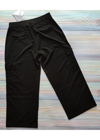 Підліткові укорочені штани для дівчинки 152 см Чорні To Be Too (370710177)